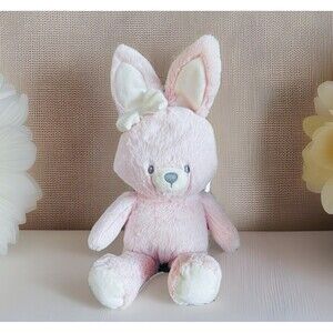 Gund Roise Pink Bunny Lapin Conejo 13" Plush Stuffed Animal Toy 6066016